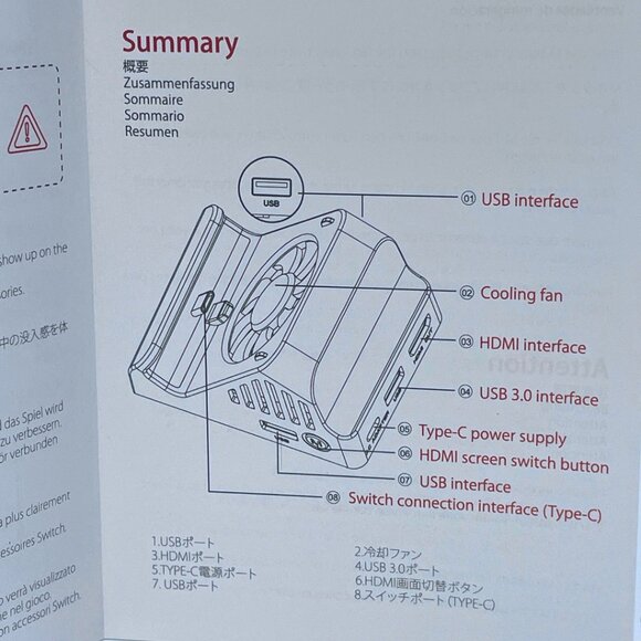 New Multifunction Switch Dock (for Nintendo Switch) - Picture 10 of 11